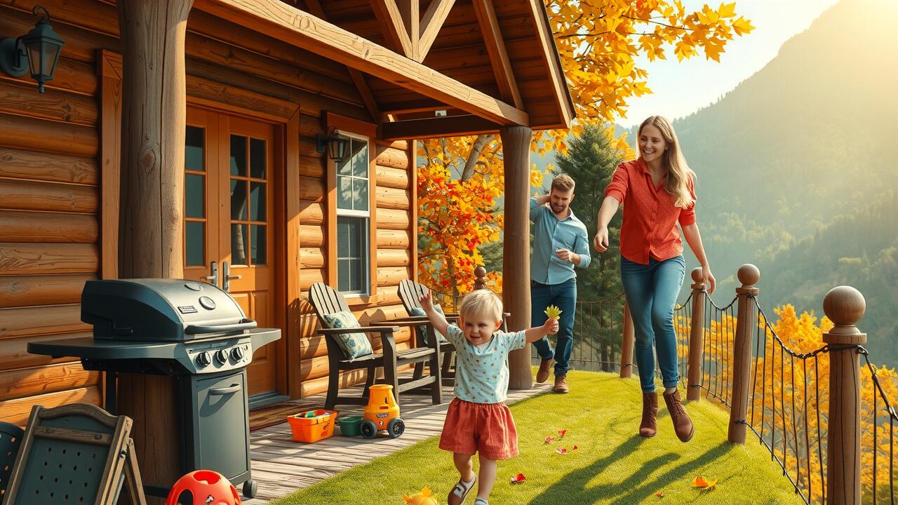 What options do families have for unique yet affordable accommodations in Pigeon Forge?